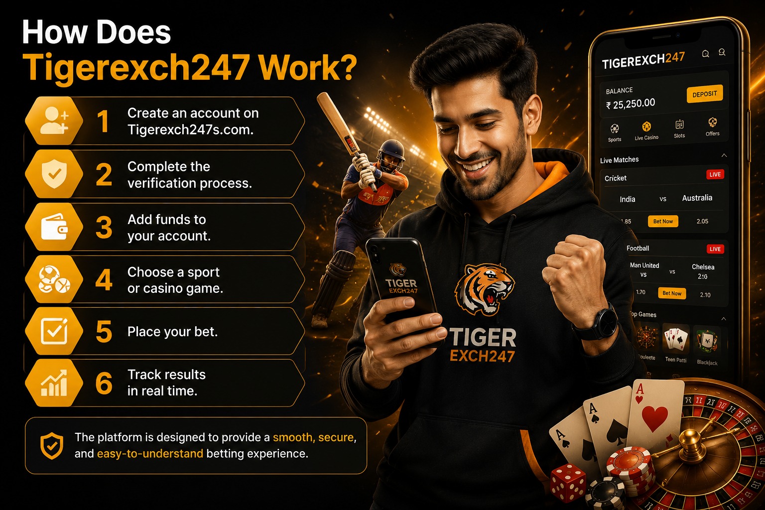 How Tigerexch247 Works